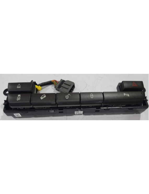 Conjunto De Botões Trava Alerta Freelander 2 2013 2014 2015 Preto