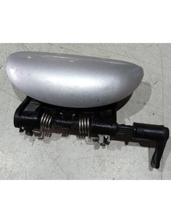 Maçaneta Externa Dianteira Direita Peugeot 206 1999 - 2010 Preto