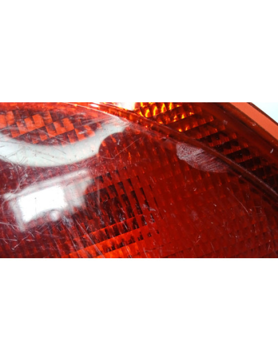 Lanterna Esquerda Tampa Traseira Mercedes E320 1996 - 1999 Esquerdo/motorista Vermelho