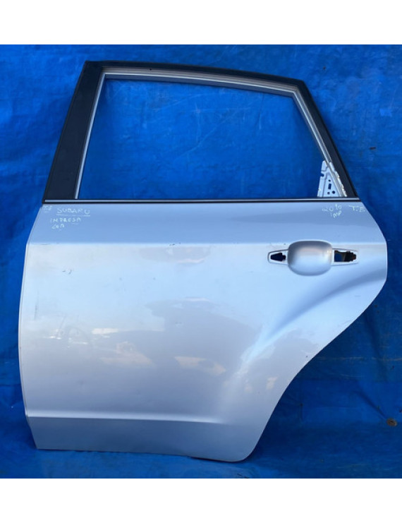 Porta Traseira Esquerda Subaru Impreza Wrx Sedan 2010 Traseira Esquerdo Prateado