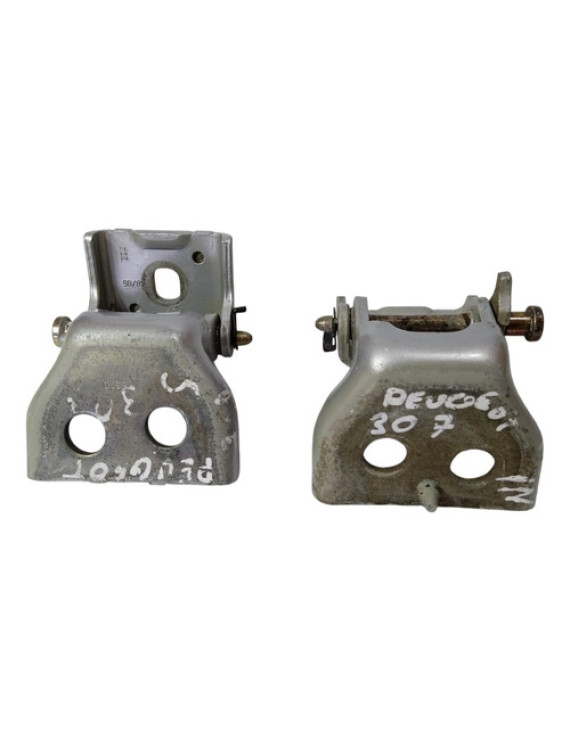 Par Dobradiça Porta Traseira Esquerda Peugeot 307 2008