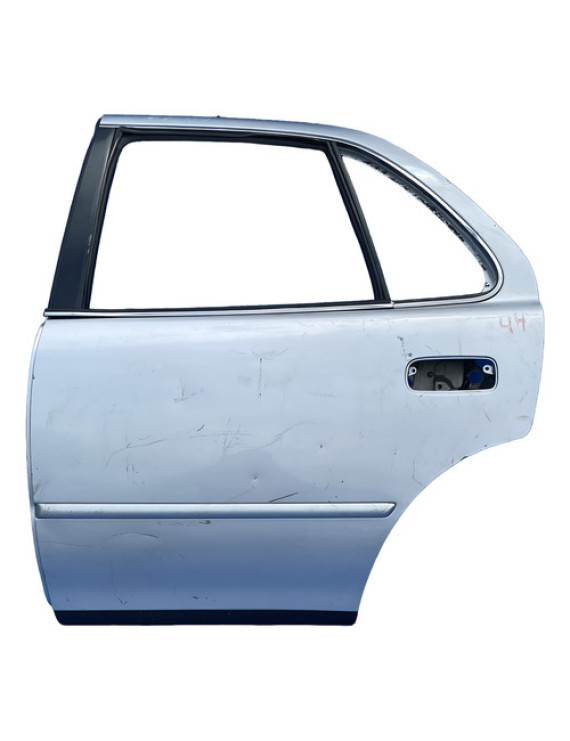 Porta Traseira Esquerda Toyota Camry 1992 A 1994  Traseira Esquerdo Prateado
