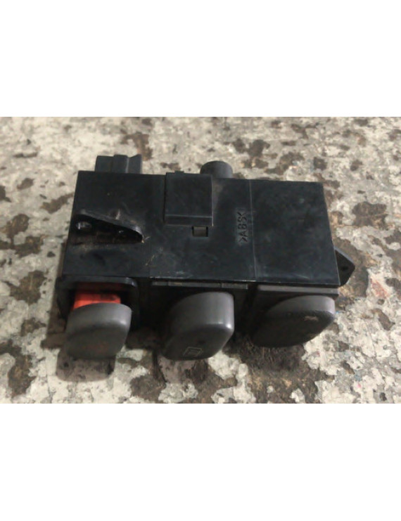 Comando Pisca + Desembaçador Eclipse 1995 - 2000 Preto