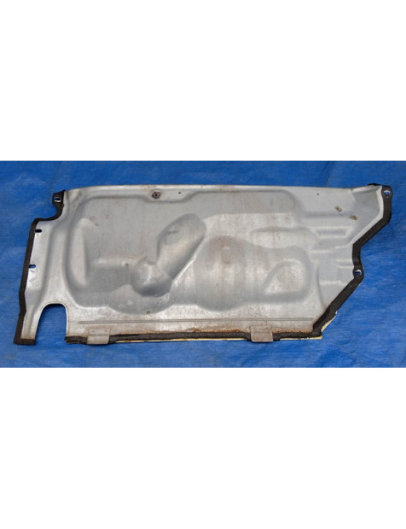 Painel Corta Fogo Anti Chamas Volvo Xc60 2009 - 2015 Prateado Padrão