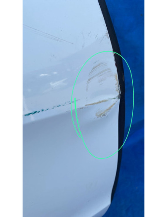 Porta Traseira Direita Peugeot 308 2011 A 2019 / Detalhe Traseira Direita Branco