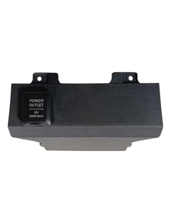 Moldura Console Tomada 12v Acendedor Honda Fit 2009 - 2014 Preto