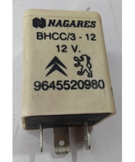 Relé Controle Citroen C5 2001 - 2007 / 9645520980 Relé Controle Citroen C5 2001 - 2007 / 9645520980
