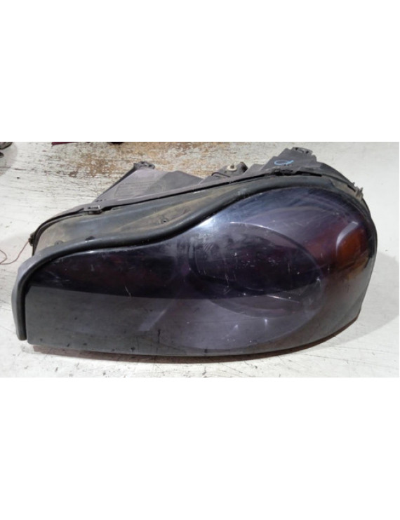 Farol Esquerdo Volvo Xc90 2002 - 2005 Mascara Negra Esquerdo