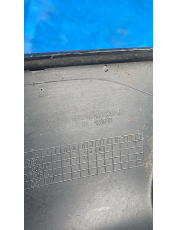 Spoiler Lado Direito Jeep Grand Cherokee 2004 - 2010  Preto