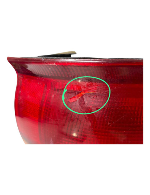 Lanterna Traseira Direita Toyota Previa 1990 A 1996 Direito/passageiro Vermelho