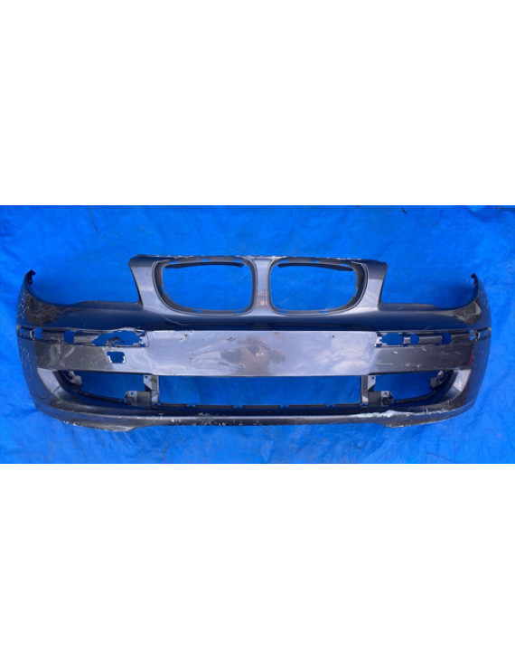 Parachoque Dianteiro Bmw 118i 2007 A 2010 / Detalhe Preto