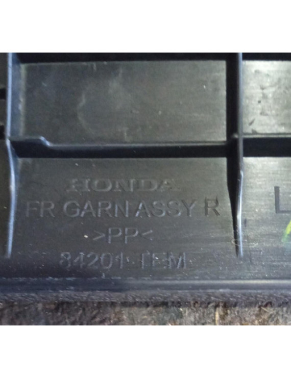 Acabamento Soleira Dianteira Direita Honda Civic 2017 - 2020 Preto