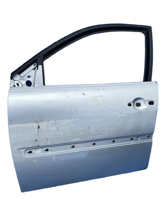 Porta Dianteira Esquerda Megane 2007 A 2012 Dianteira Esquerdo Prateado