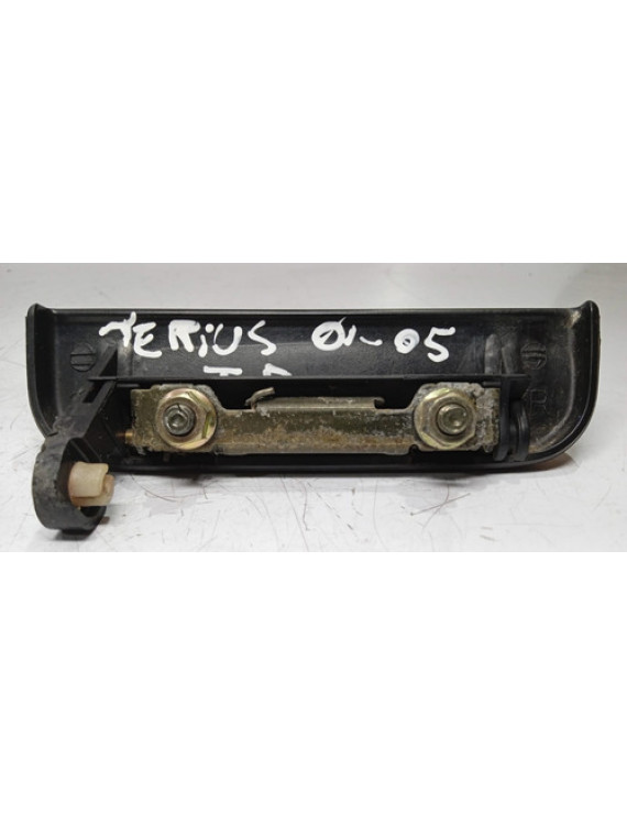 Maçaneta Externa Traseira Direita Daihatsu Terius 2001 2005 Preto Traseira