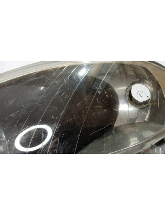 Farol Esquerdo Fiat Siena Palio Strada 2008 - 2015 Detalhe Esquerdo/motorista