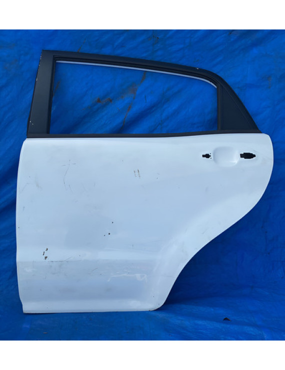 Porta Traseira Esquerda Ssangyong Korando 2011 A 2014 Traseira Esquerdo Branco