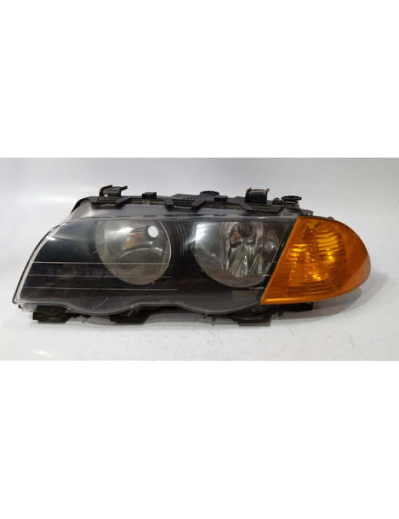 Farol Esquerdo Bmw 320i 325i 328i 1996 - 2001 Detalhe Esquerdo