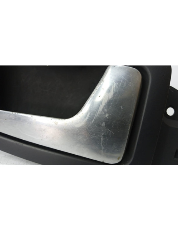 Maçaneta Interna Dianteira Direita Audi A8 1998 1999 2000 Preto Dianteira