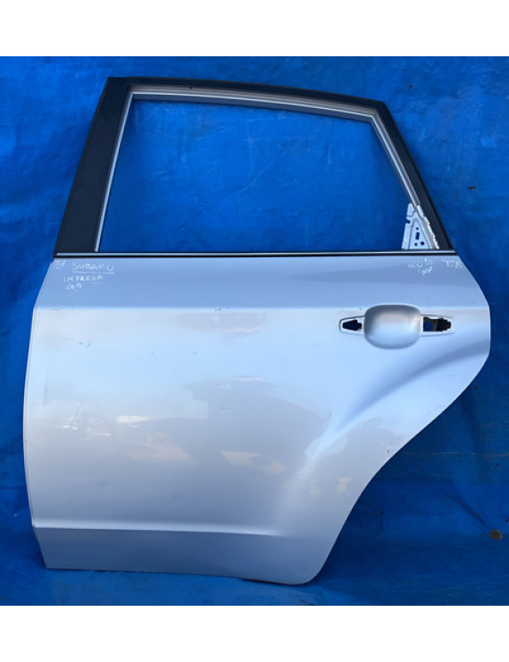 Porta Traseira Esquerda Subaru Impreza Wrx Sedan 2010 Traseira Esquerdo Prateado