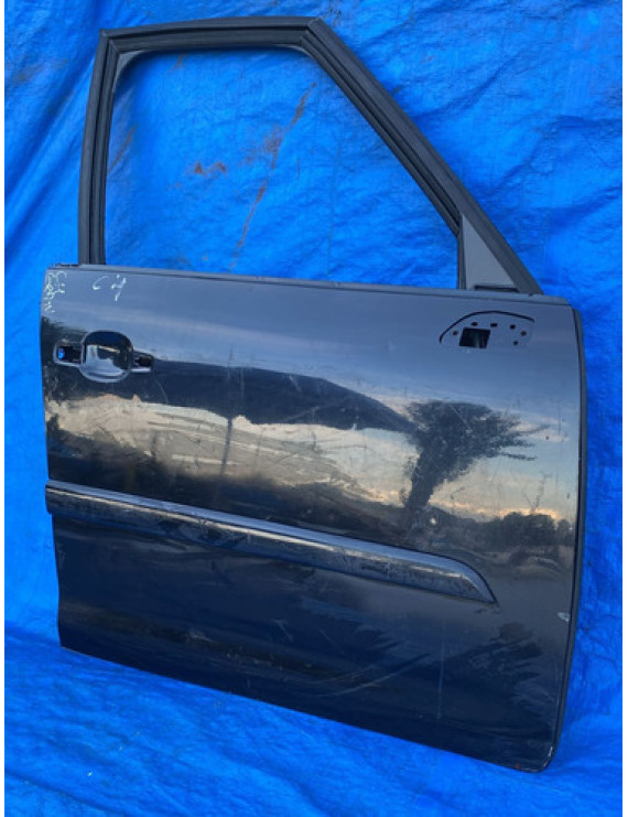 Porta Dianteira Direita C4 Grand Picasso 2006 A 2014 Dianteira Direita Preto