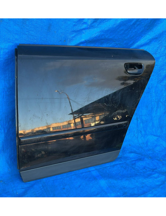 Porta Traseira Esquerda Audi A4 2002 2003 2004 2005 2006 Traseira Esquerdo Preto