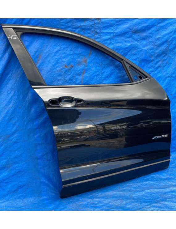 Porta Dianteira Direita Bmw X4 2015 2016 2017 Dianteira Direita Preto