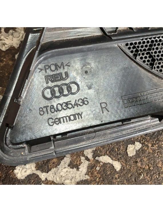 Tela Alto Falante Traseiro Direito Audi A4 2008 - 2012 Preto