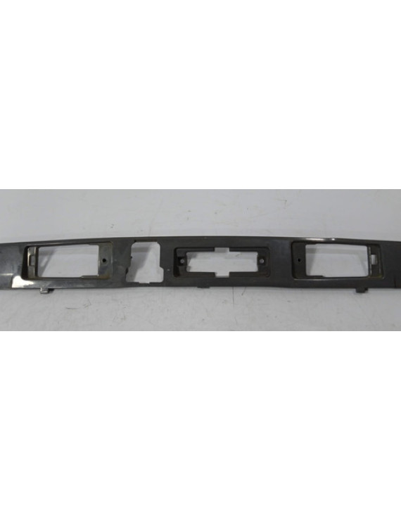 Suporte Friso Luz Placa Traseira Azera 2013 Preto