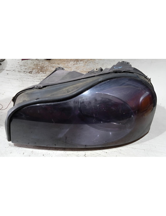 Farol Esquerdo Volvo Xc90 2002 - 2005 Mascara Negra Esquerdo
