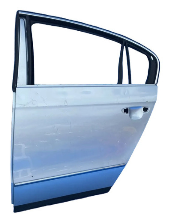 Porta Traseira Esquerda Passat 2005 A 2009 / Detalhe Traseira Esquerda Prateado