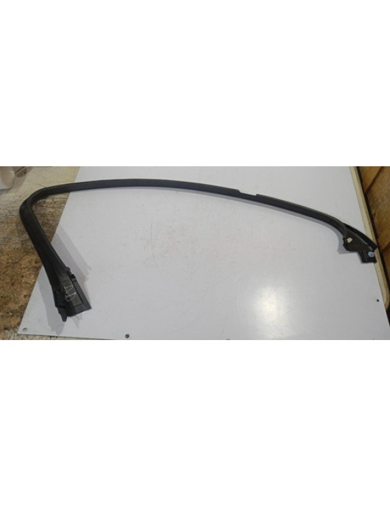 Moldura Interna Porta Dianteira Esquerda Peugeot 508 2014 Preto