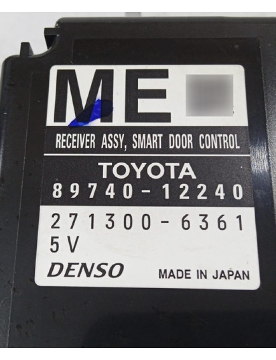Modulo Controle Porta Corolla 2015 - 2019 / 8974012240