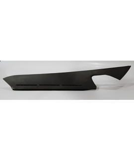 Acabamento Duto Ar Painel Direito Toyota Prévia 1990 - 1999 Preto