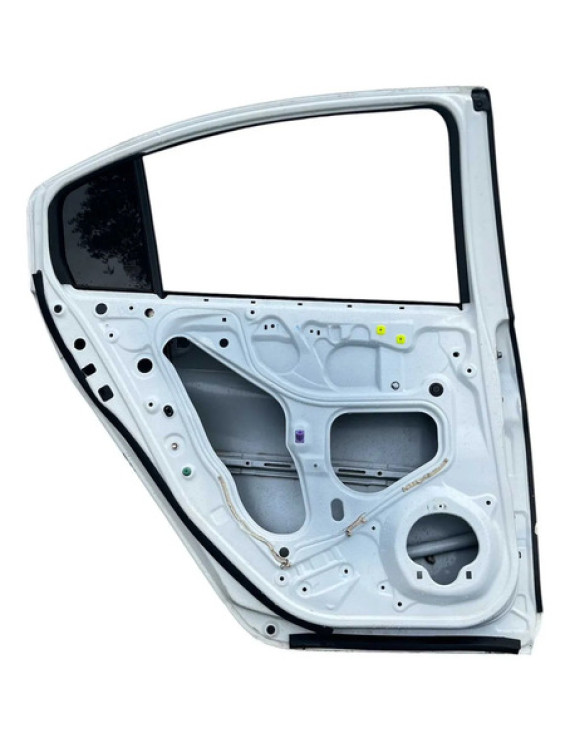 Porta Traseira Esquerda Honda City 2015 A 2021 Traseira Esquerda Branco