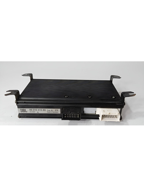 Módulo Amplificador Som Jbl Peugeot 607 2001 / 9631041580 Preto