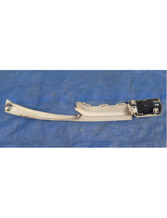 Moldura Grade Ld Esquerdo Peugeot 206 1999 - 2011 Branco Esquerdo