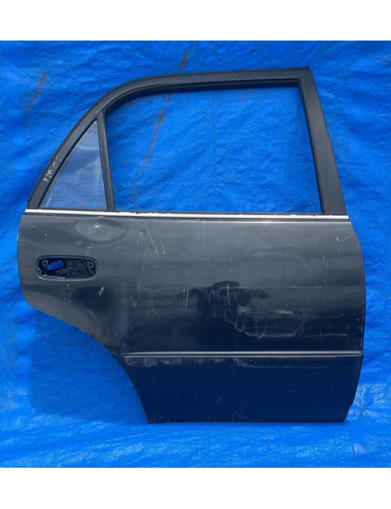 Porta Traseira Direita Corolla 1998 1999 2000 2001 2002 Traseira Direita Preto