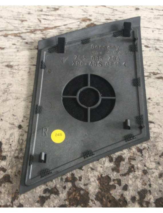 Moldura Alto Falante Diant Direito Porsche Cayenne 2003 - 10 Preto