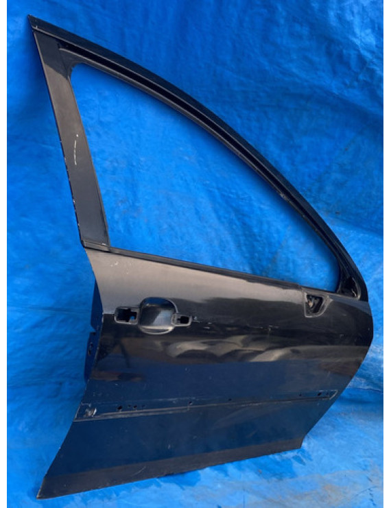 Porta Dianteira Direita Peugeot 407 Sw V6 2007  Dianteira Direito Preto