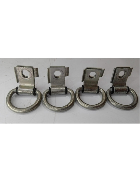 Kit Gancho Porta Malas Freelander 2 2007 - 2015 Cinza