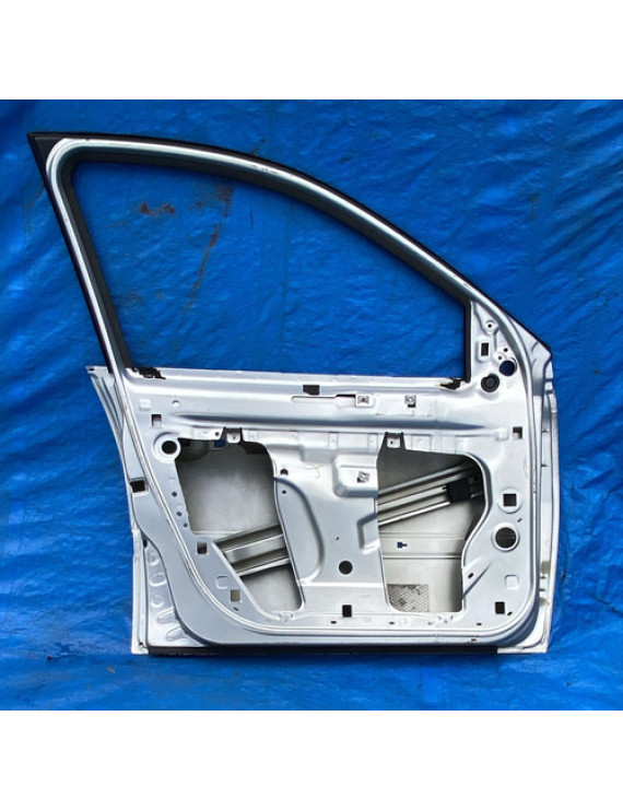 Porta Dianteira Esquerda Megane 2007 A 2012 Dianteira Esquerdo Prateado
