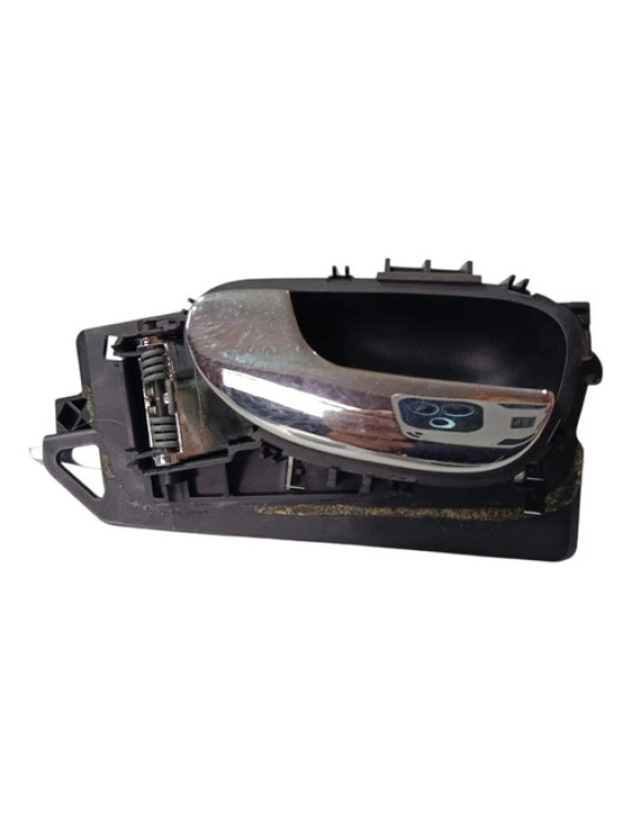 Maçaneta Interna Esquerda Peugeot 307 Sw 2005 - 2012 Preto Dianteira/traseira
