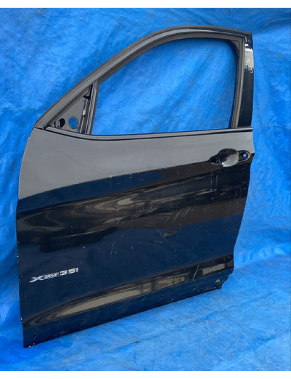 Porta Dianteira Esquerda Bmw X4 2016 2017 Dianteira Esquerdo Preto