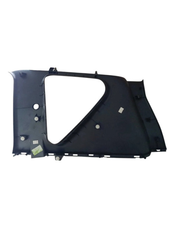 Acabamento Esquerdo Porta Malas Nissan Livina 2009 - 2014 Preto