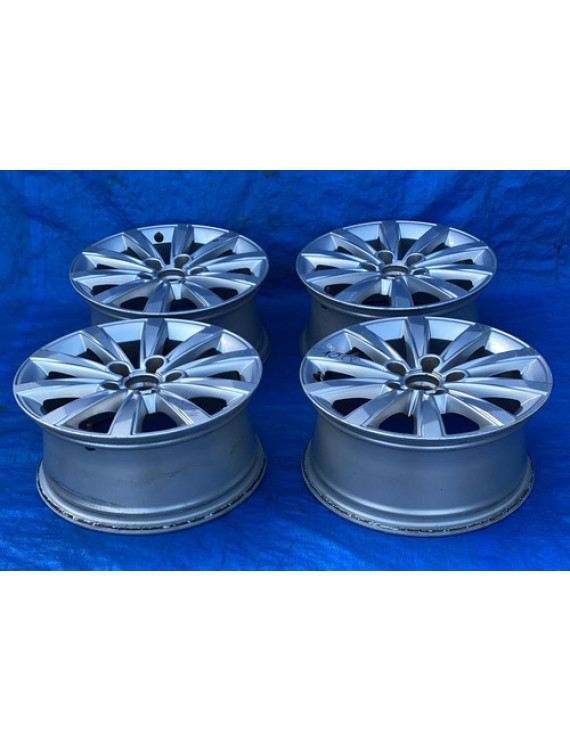 Jogo De Rodas Aro 16 Audi A3 2016 5x112 - Prateado