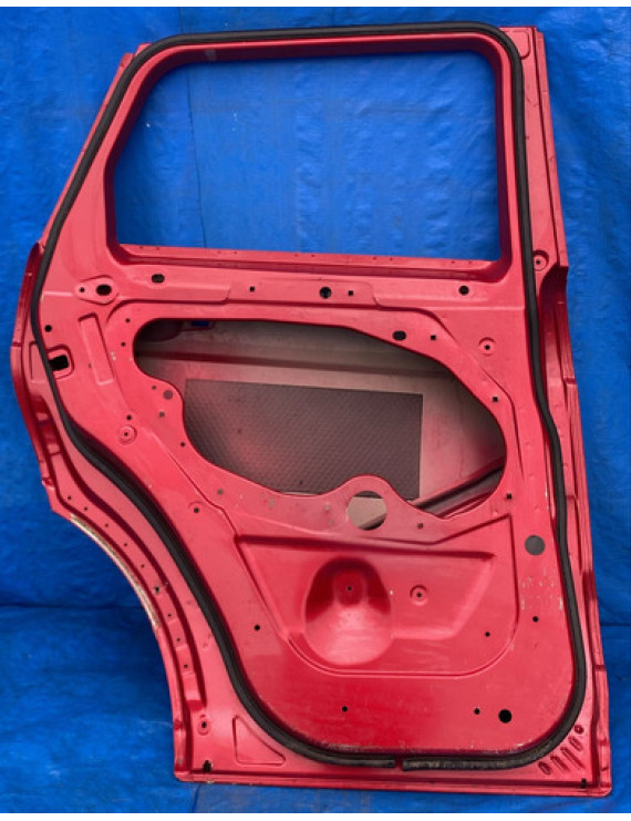 Porta Traseira Esquerda Evoque 2011 2012 2013 Traseira Esquerdo Vermelho