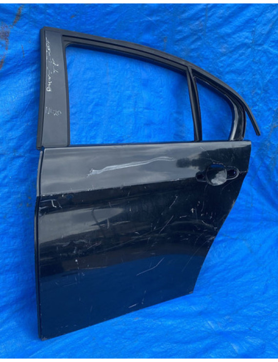 Porta Traseira Esquerda Bmw 320i 2007 2008 2009 2010 2011 Traseira Preto
