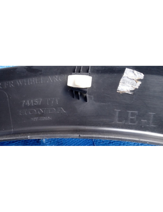 Moldura Friso Paralama Diant Esquerdo Hrv 1.8 2016 - 2021 Preto