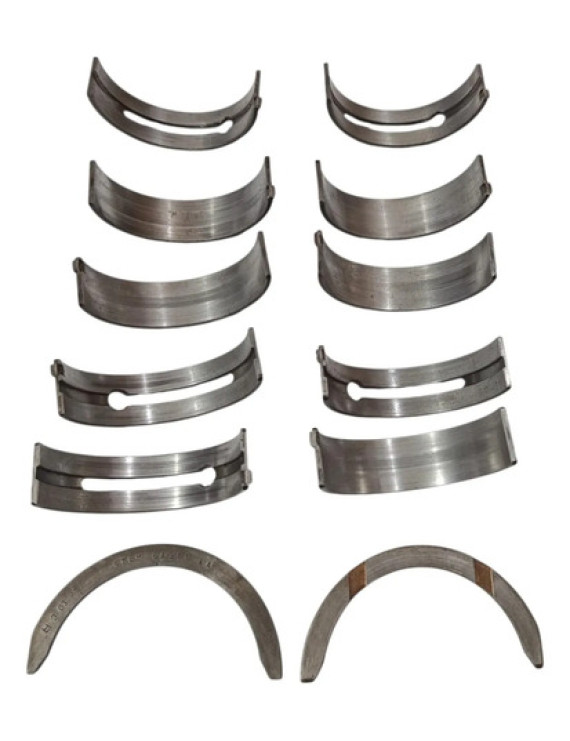 Kit Bronzina Virabrequim Ecosport Fiesta 1.6 2003 - 2008