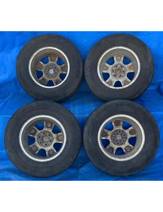 Jogo De Rodas Nissan Frontier 2008 2009 2010 2011 Prateado